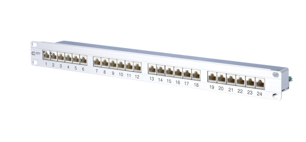 METZ CONNECT E-DAT C6A 24 Port Patchfeld 1HE LSA METZ CONNECT E-DAT C6A 24 Port Patchfeld 1HE LSA